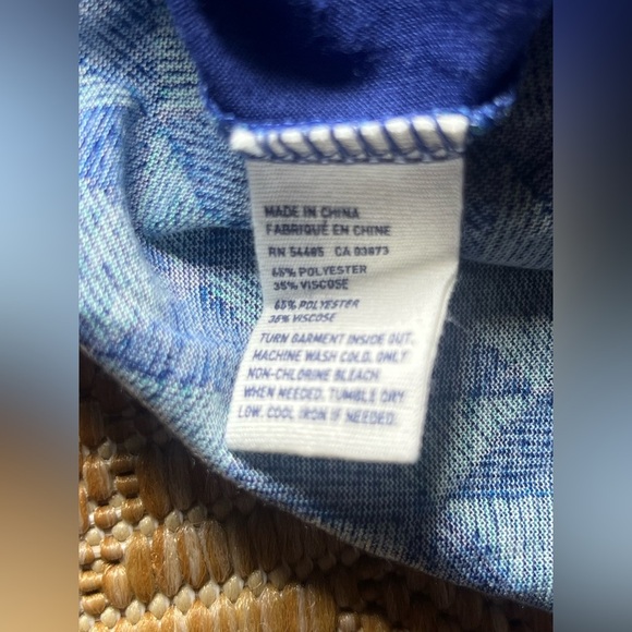 American Eagle Women's Blue Racerback Tank Top,Patterned,Size M,NWT - Picture 10 of 10